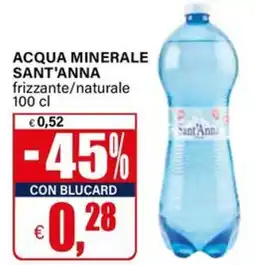Il Gigante ACQUA MINERALE SANT'ANNA offerta