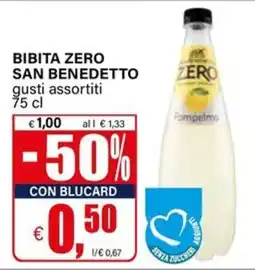Il Gigante BIBITA ZERO SAN BENEDETTO offerta