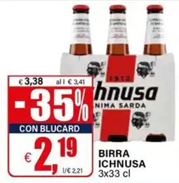 Il Gigante Birra Ichnusa offerta