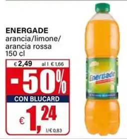 Il Gigante EnergaDE arancia/limone/arancia rossa offerta