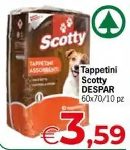 Eurospar Tappetini Scotty offerta