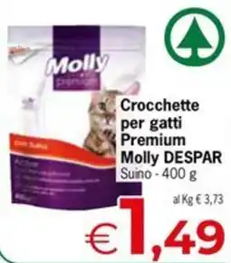 Eurospar Crocchette per gatti Premium Molly DESPAR offerta