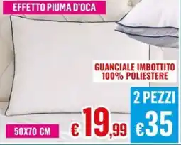 Satur GUANCIALE IMBOTTITO 100% POLIESTERE offerta