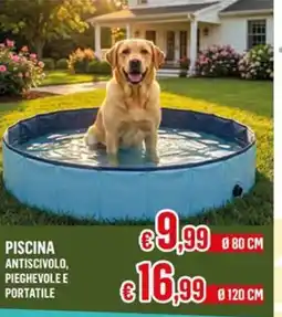 Satur PISCINA ANTISCIVOL0, PIEGHEVOLE E PORTATILE offerta
