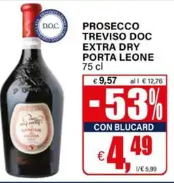 Il Gigante Prosecco Treviso DOC Extra Dry Porta Leone offerta