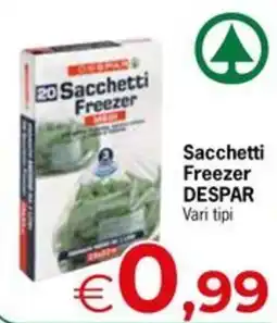 Eurospar Sacchetti Freezer DESPAR offerta