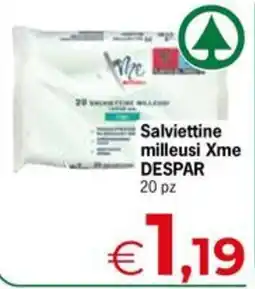Eurospar Salviettine milleusi Xme offerta
