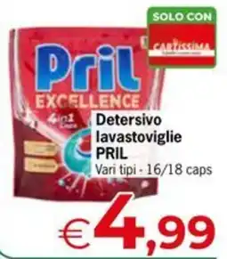 Eurospar Detersivo lavastoviglie PRIL offerta