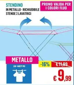 Satur STENDINO IN METALLO - RICHIUDIBILE offerta