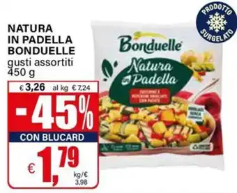 Il Gigante Natura in Padella Bonduelle offerta