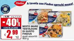 Il Gigante MISTO MARE TENTAZIONI DI GUSTO FINDUS offerta