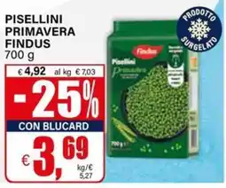 Il Gigante Pisellini Primavera Findus offerta