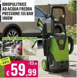 Satur IDROPULITRICE AD ACQUA FREDDA offerta