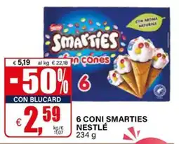 Il Gigante 6 CONI SMARTIES NESTLÉ offerta