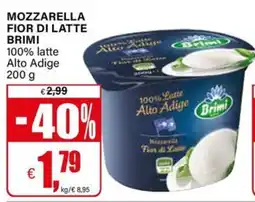 Il Gigante Mozzarella Fior di Latte Brimi offerta
