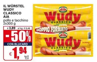 Il Gigante Wudy classico AIA offerta