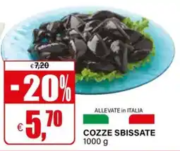 Il Gigante COZZE SBBISSATE offerta