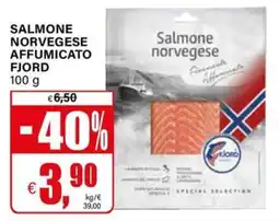 Il Gigante Salmone norvegese affumicato fjord offerta