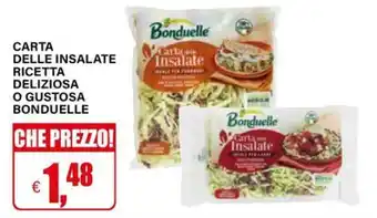 Il Gigante Carta delle Insalate Bonduelle offerta