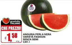 Il Gigante ANGURIA PERLA NERA VARIETÀ FASHION SENZA SEMI offerta