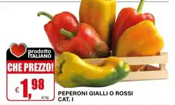 Il Gigante PEPERONI GIALLI O ROSSI offerta