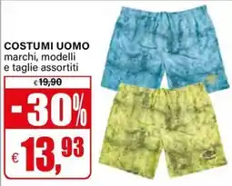 Il Gigante COSTUMI UOMO offerta