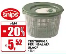 Il Gigante snips CENTRIFUGA PER INSALATA offerta