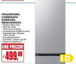 Il Gigante FRIGORIFERO COMBINATO SAMSUNG offerta