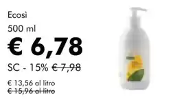 NaturaSì Ecosì offerta