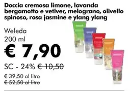 NaturaSì Doccia cremosa Weleda offerta