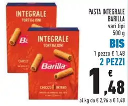 Conad Pasta integrale Barilla offerta