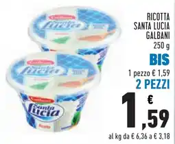 Conad Ricotta Santa Lucia offerta
