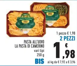Conad PASTA ALL'UOVO LA PASTA DI CAMERINO offerta