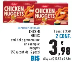 Conad Chicken Nuggets Findus offerta