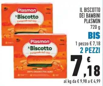Conad Il Biscotto dei Bambini Plasmon offerta