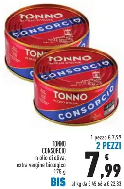Conad TONNO CONSORCIO offerta