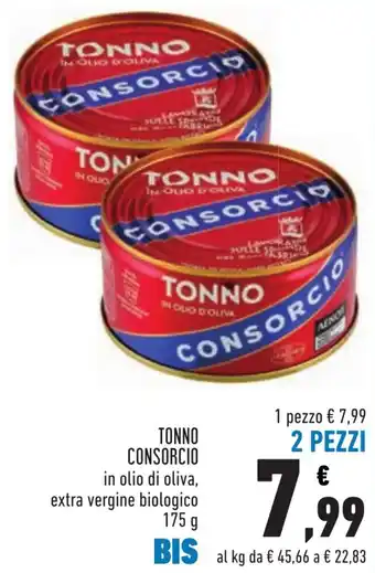 Conad TONNO CONSORCIO offerta