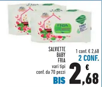 Conad Salviette Baby Fria offerta