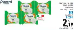 Conad Stracchino con kefir Piacersì offerta