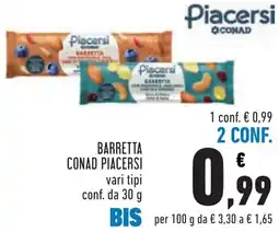 Conad BARRETTA CONAD PIACERSI offerta