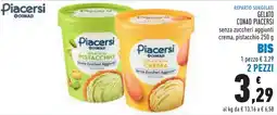 Conad Gelato Piacersi senza zuccheri aggiunti offerta
