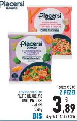 Conad Piatto Bilanciato Piacersi offerta