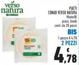 Conad PIATTI PIANI CONAD VERSO NATURA offerta
