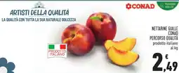Conad Nettarine gialle CONAD Percorso Qualità offerta