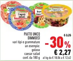 Conad PIATTO UNICO DIMMIDISI offerta