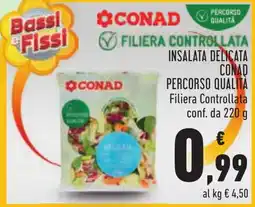Conad Insalata delicata CONAD offerta