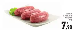 Conad SALSICCIA DI PROSCIUTTO FONTEBONA offerta