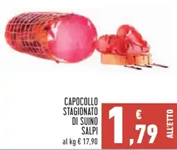 Conad CAPOCOLLO STAGIONATO DI SUINO SALPI offerta