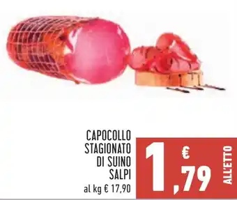 Conad CAPOCOLLO STAGIONATO DI SUINO SALPI offerta