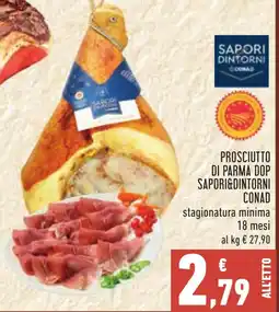 Conad Prosciutto di Parma DOP Sapori&Dintorni CONAD offerta
